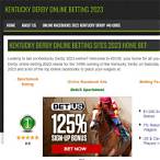 how to bet on the kentucky derby online